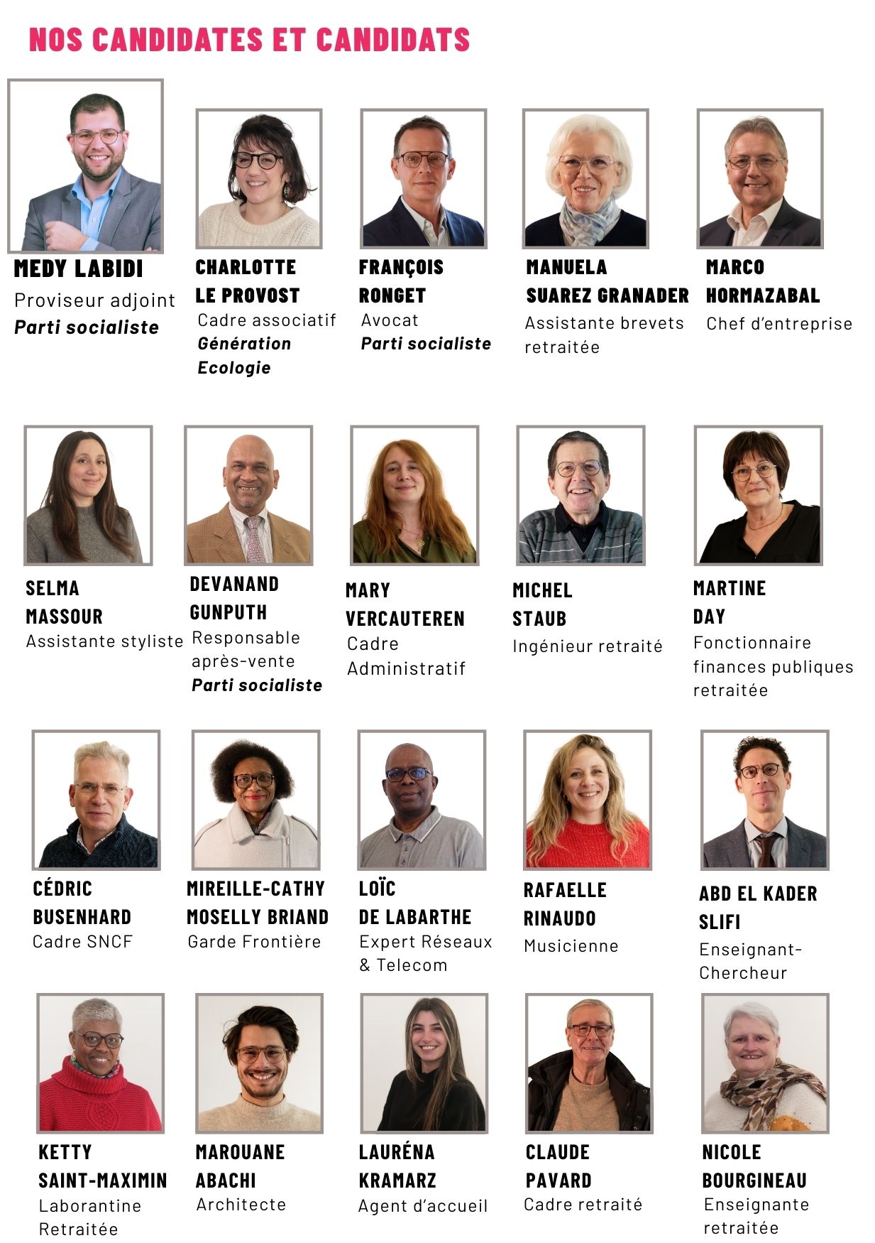 Vos candidates et candidats — page 10